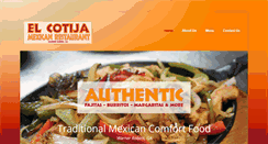 Desktop Screenshot of elcotija.com