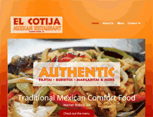 Tablet Screenshot of elcotija.com